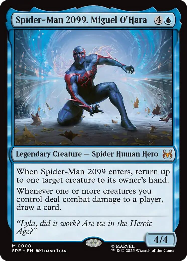 Image for Spider-Man 2099, Miguel O'Hara (8) - Magic: The Gathering