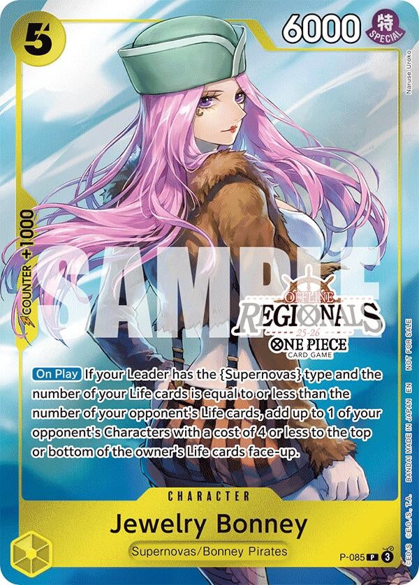 Image for Jewelry Bonney (Offline Regional Participation Pack 2025 Vol.2) (P-085) (One Piece Promotion Cards) - One Piece Card Game