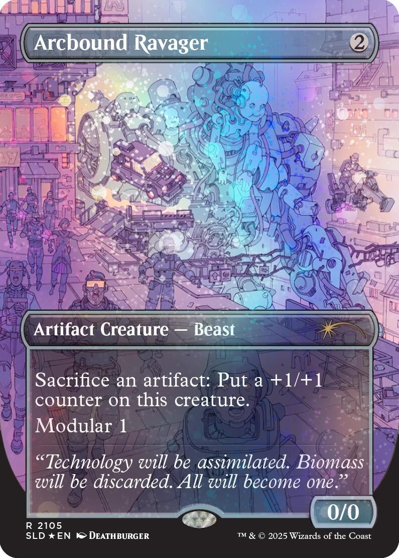 Image for Arcbound Ravager (2105) (Galaxy Foil) (2105) - Magic: The Gathering