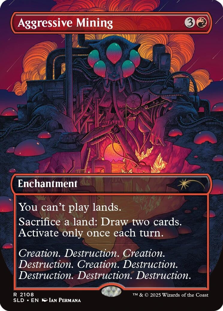 Aggressive Mining (2108) (Secret Lair Drop Series)