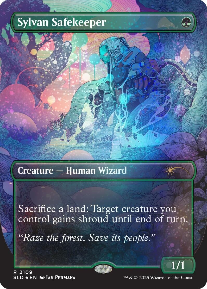 Image for Sylvan Safekeeper (Galaxy Foil) (2109) - Magic: The Gathering