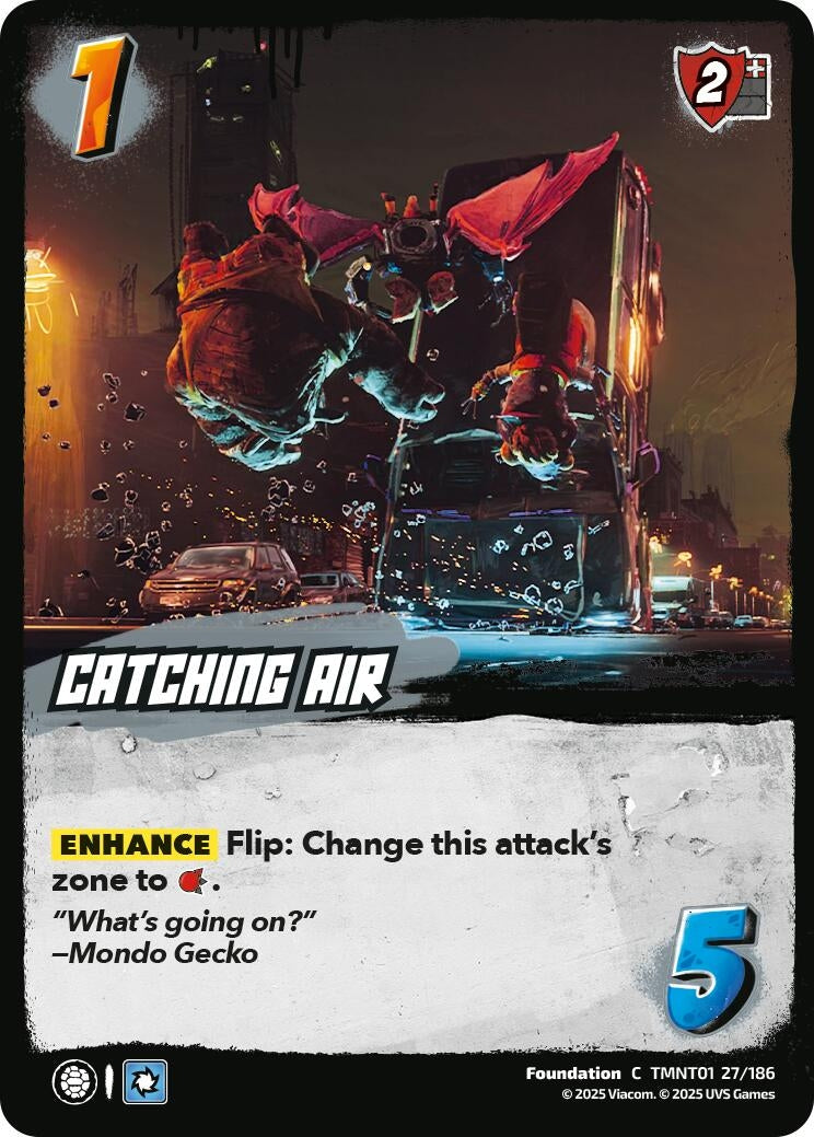 Image for Catching Air (TMNT01 27/186) (Teenage Mutant Ninja Turtles) - UniVersus