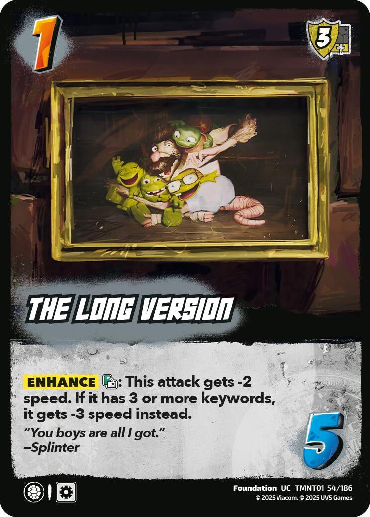 Image for The Long Version (TMNT01 54/186) (Teenage Mutant Ninja Turtles) - UniVersus