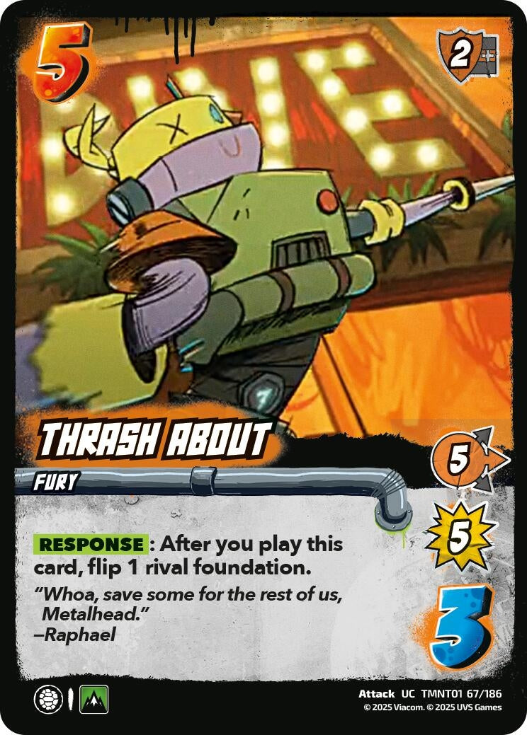 Image for Thrash About (TMNT01 67/186) (Teenage Mutant Ninja Turtles) - UniVersus