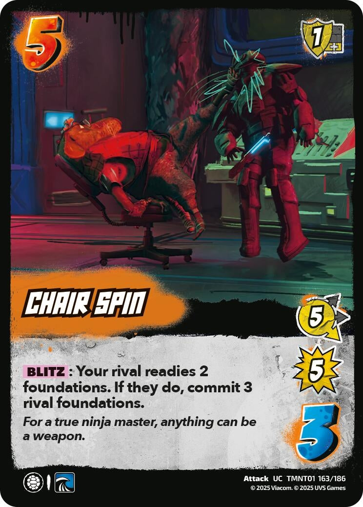 Image for Chair Spin (TMNT01 163/186) (Teenage Mutant Ninja Turtles) - UniVersus