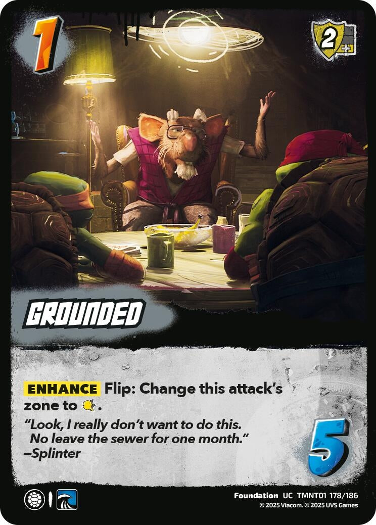 Image for Grounded (TMNT01 178/186) (Teenage Mutant Ninja Turtles) - UniVersus