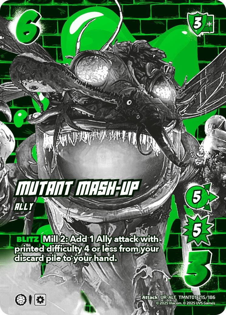 Image for Mutant Mash-Up (Alternate Art) (TMNT01 215/186) (Teenage Mutant Ninja Turtles) - UniVersus