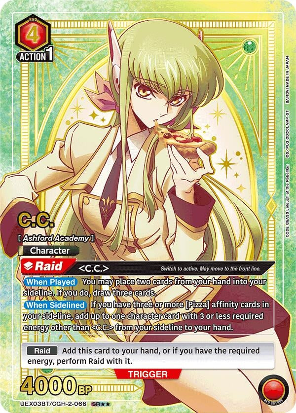 C.C. (066) (SR**) (UEX03BT/CGH-2-066) (UEX03BT: CODE GEASS: Lelouch of the Rebellion Vol.2)