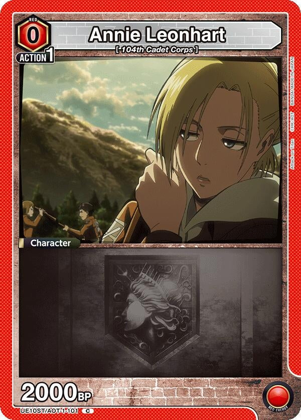 Image for Annie Leonhart (UE10ST/AOT-1-101) (UE10ST: Attack on Titan Starter Deck) - Union Arena