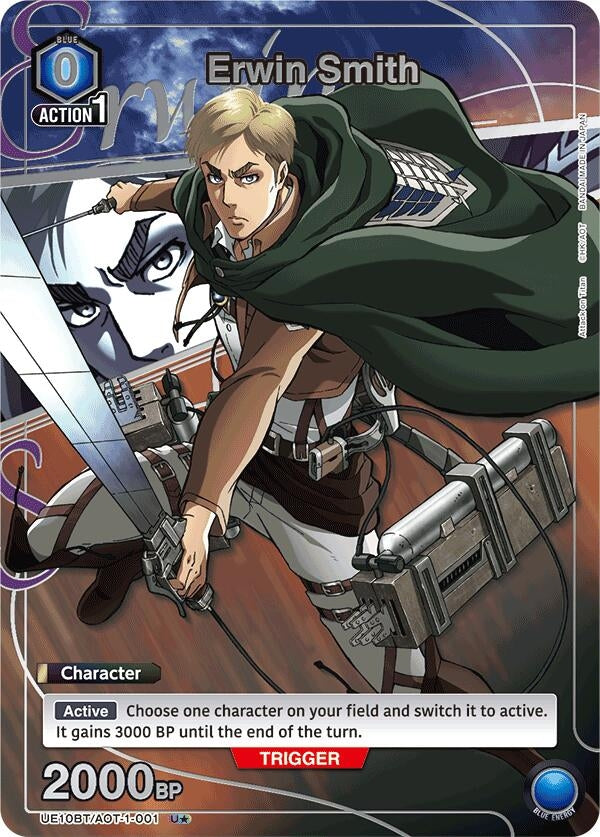 Erwin Smith (001) (U*) (UE10BT/AOT-1-001) (UE10BT: Attack on Titan)