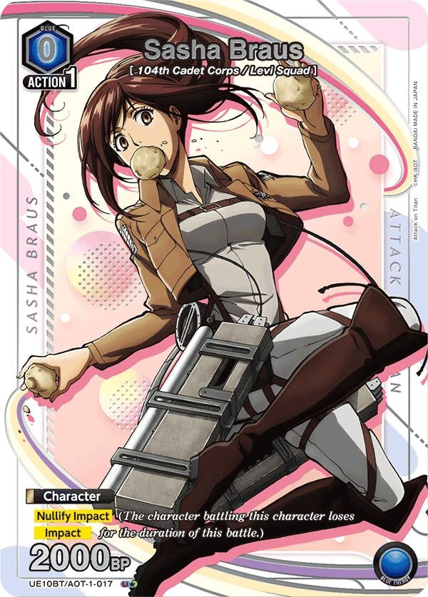 Sasha Braus (017) (U*) (UE10BT/AOT-1-017) (UE10BT: Attack on Titan)
