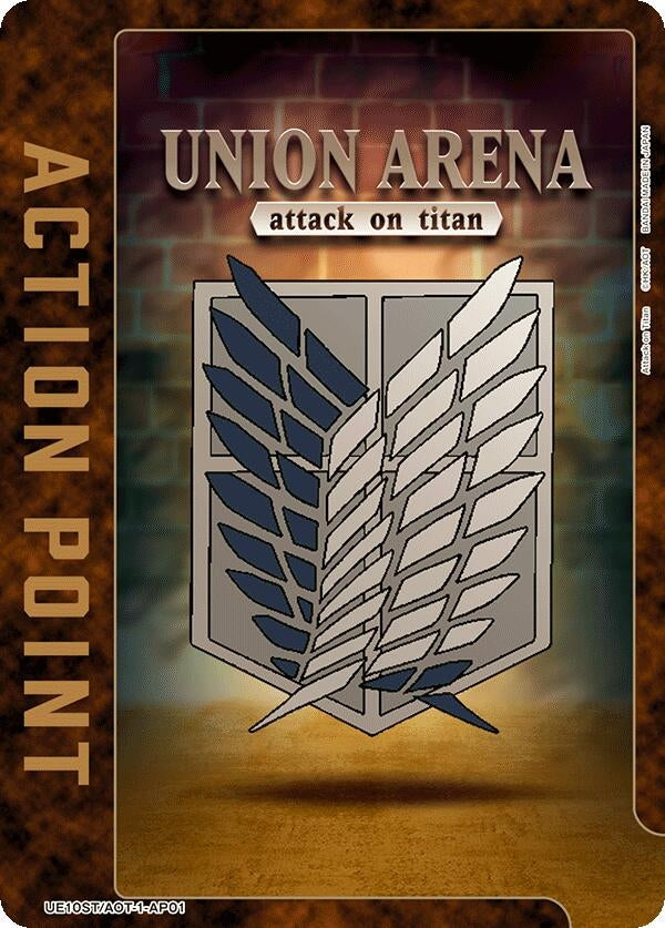 Image for Action Point Card (AP01) (UE10ST/AOT-1-AP01) (UE10ST: Attack on Titan Starter Deck) - Union Arena