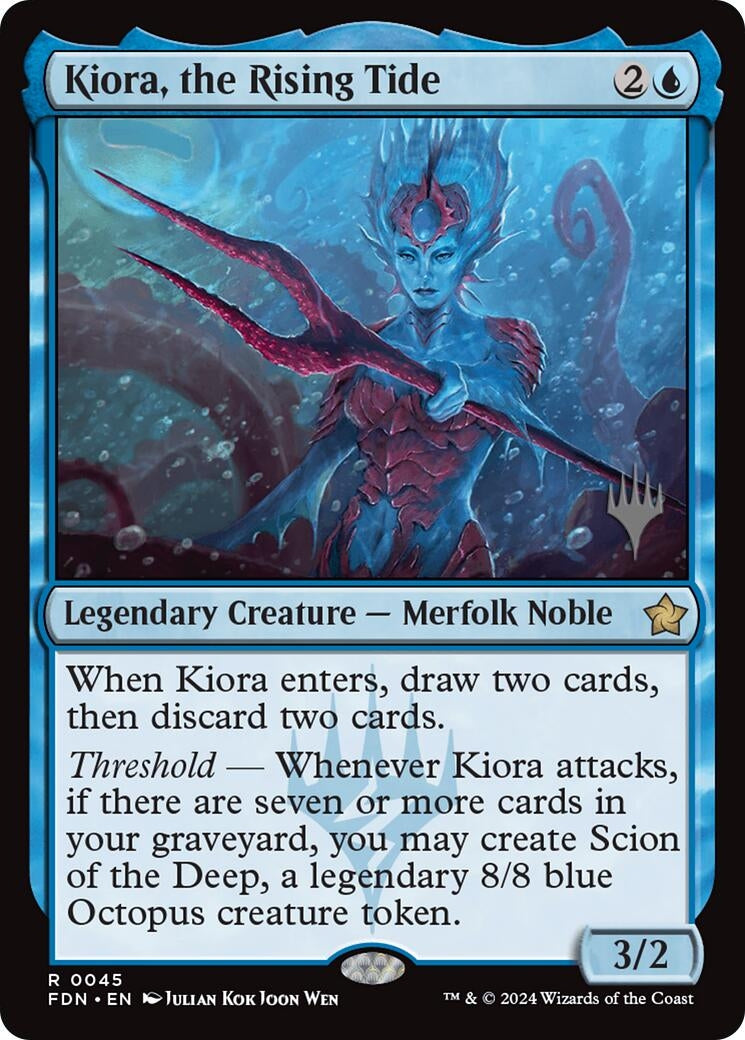 Image for Kiora, the Rising Tide (45) - Magic: The Gathering