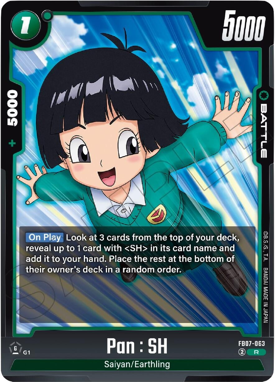 Image for Pan : SH (FB07-063) (Wish For Shenron) - Dragon Ball Super: Fusion World