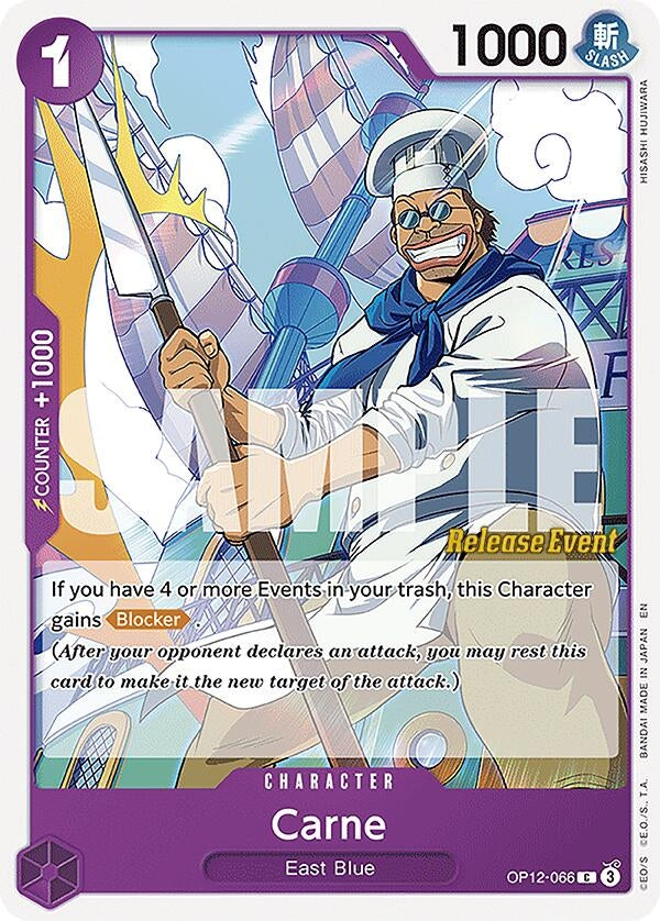 Image for Carne (OP12-066) - One Piece Card Game