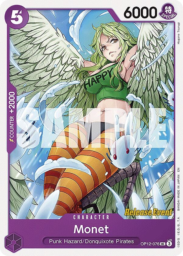 Image for Monet (OP12-076) - One Piece Card Game