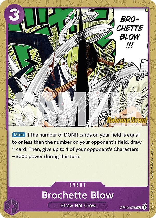 Image for Brochette Blow (OP12-078) - One Piece Card Game