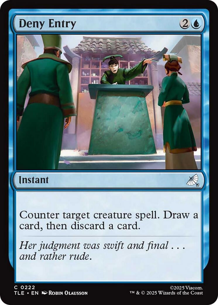 Image for Deny Entry (222) - Magic: The Gathering