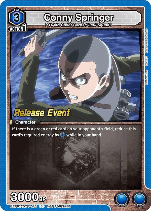 Image for Conny Springer (016) (UEPR/AOT-1-016) - Union Arena