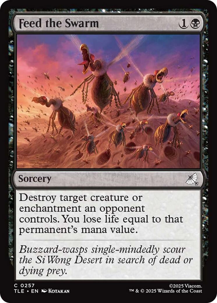 Image for Feed the Swarm (257) - Magic: The Gathering
