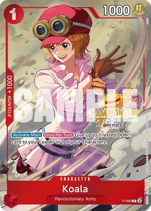 Image for Koala (CS 25-26 Event Pack) (P-069) - One Piece Card Game