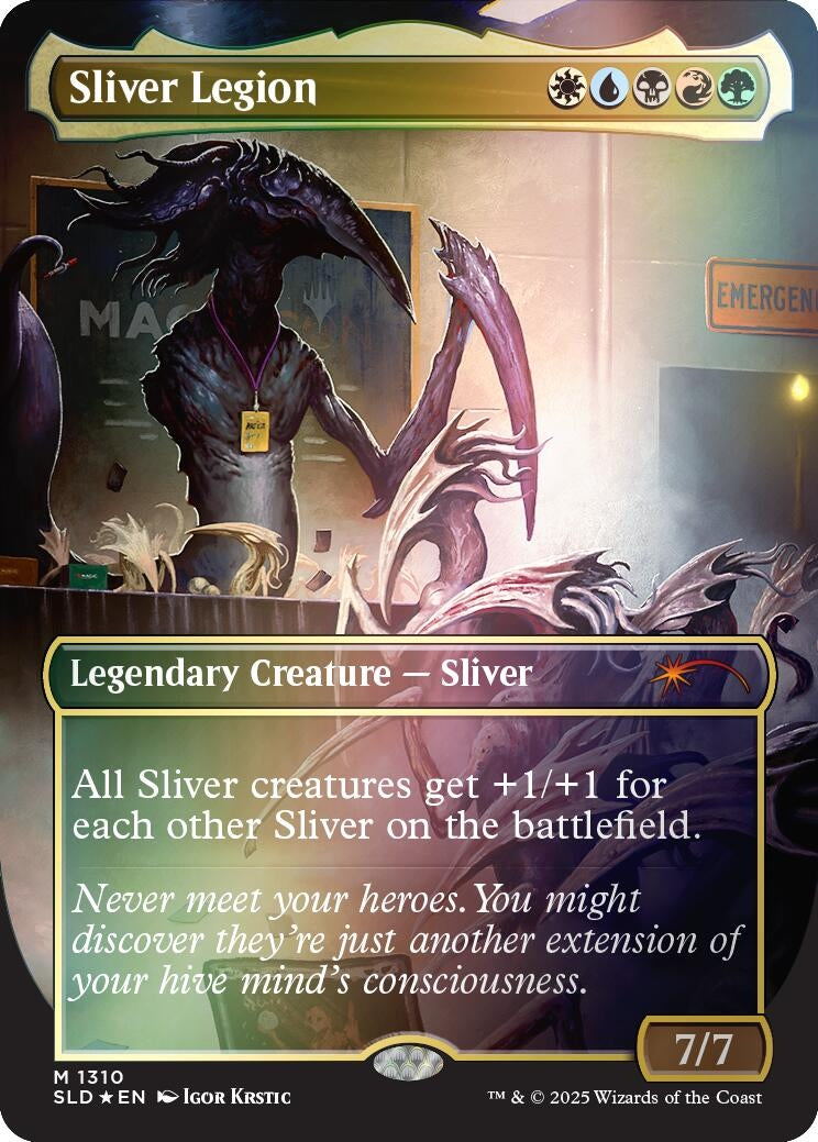 Image for Sliver Legion (1310) (Rainbow Foil) (1310) - Magic: The Gathering