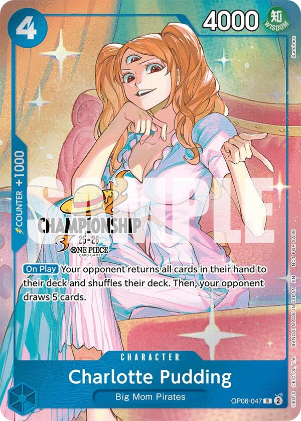Image for Charlotte Pudding (047) (CS 25-26 Celebration Pack) (OP06-047) - One Piece Card Game