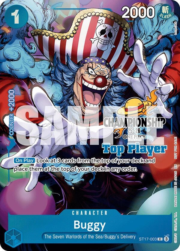 Image for Buggy (CS 25-26 Top Player Pack) (ST17-003) - One Piece Card Game