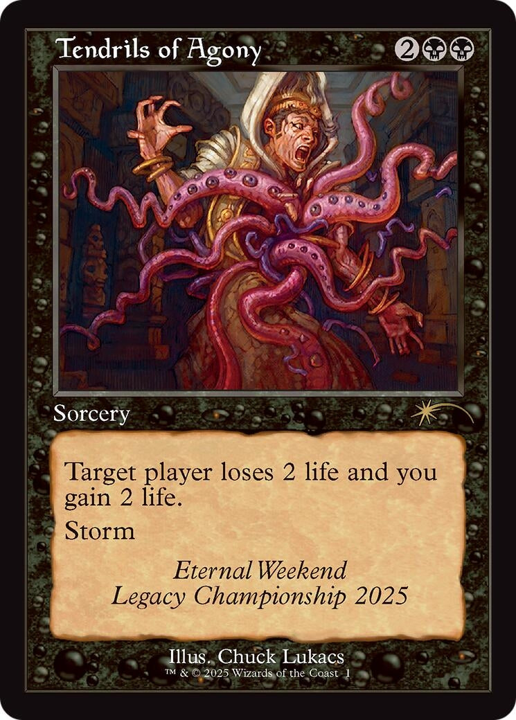 Image for Tendrils of Agony (Retro Frame) (Eternal Weekend 2025 Promo) (1) - Magic: The Gathering