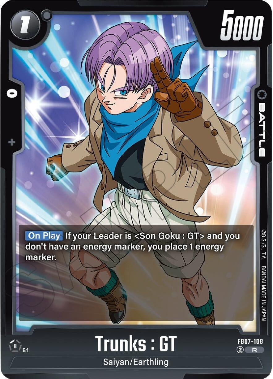 Image for Trunks : GT (FB07-108) (Wish For Shenron) - Dragon Ball Super: Fusion World