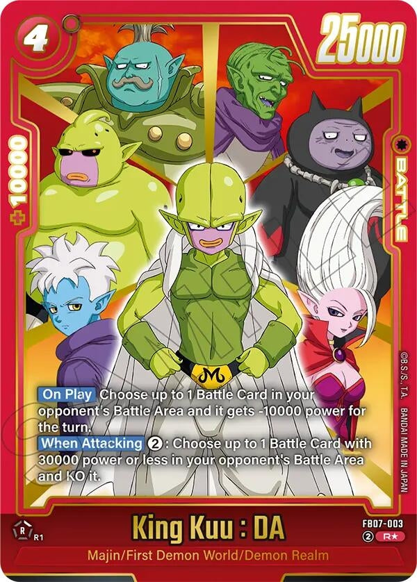 Image for King Kuu : DA (Alternate Art) (FB07-003) (Wish For Shenron) - Dragon Ball Super: Fusion World