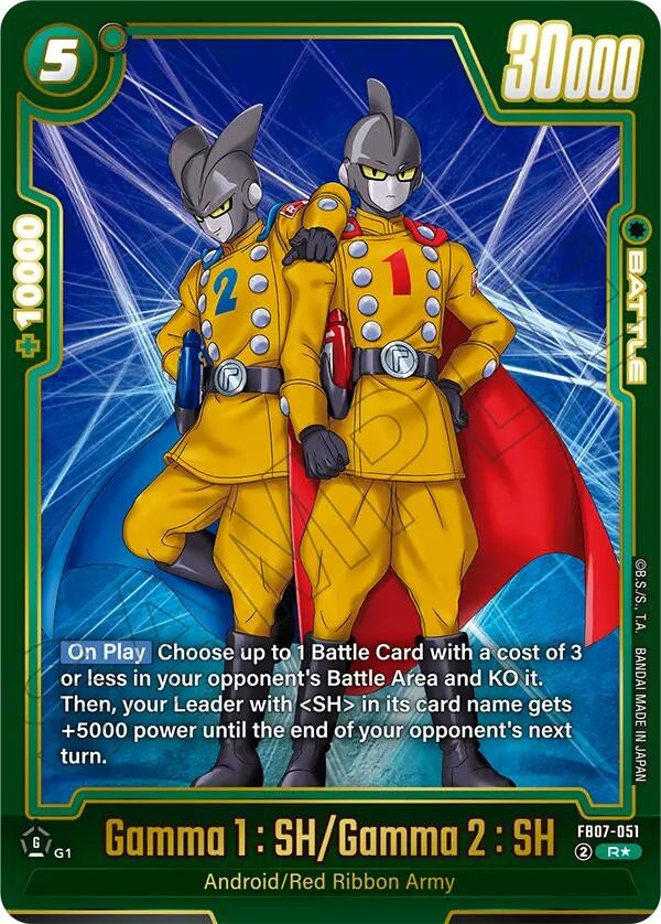 Image for Gamma 1 : SH/Gamma 2 : SH (Alternate Art) (FB07-051) (Wish For Shenron) - Dragon Ball Super: Fusion World