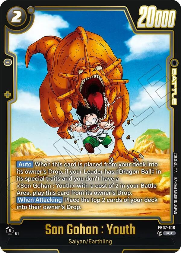 Image for Son Gohan : Youth (Alternate Art) (FB07-106) (Wish For Shenron) - Dragon Ball Super: Fusion World