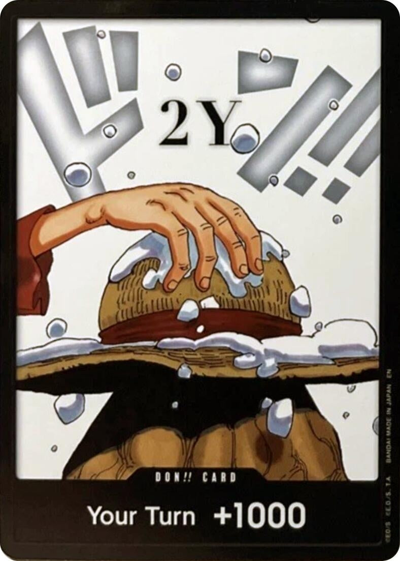 Image for DON!! Card (2Y) (Double Pack Set Vol. 8) - One Piece Card Game
