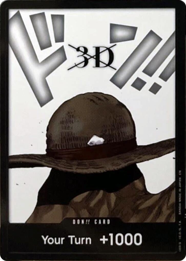 Image for DON!! Card (3D) (Double Pack Set Vol. 8) - One Piece Card Game