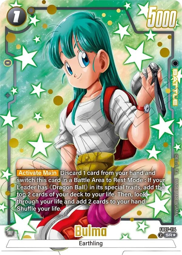 Image for Bulma - FB07-114 (Alternate Art) (FB07-114) (Wish For Shenron) - Dragon Ball Super: Fusion World
