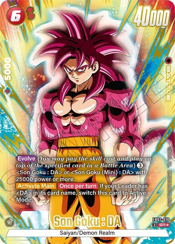 Image for Son Goku : DA - FB07-010 (Alternate Art) (FB07-010) (Wish For Shenron) - Dragon Ball Super: Fusion World