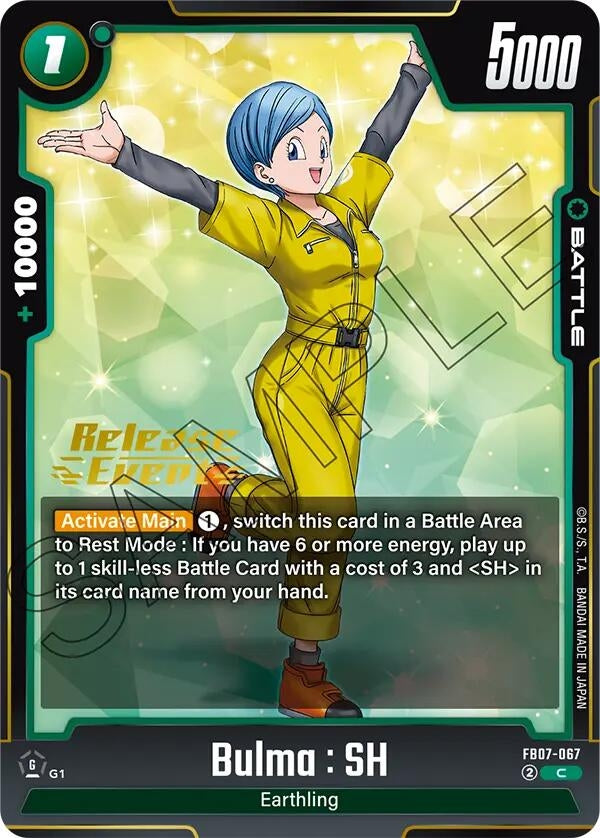 Image for Bulma : SH (FB07-067) - Dragon Ball Super: Fusion World
