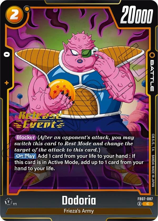 Image for Dodoria (FB07-087) - Dragon Ball Super: Fusion World