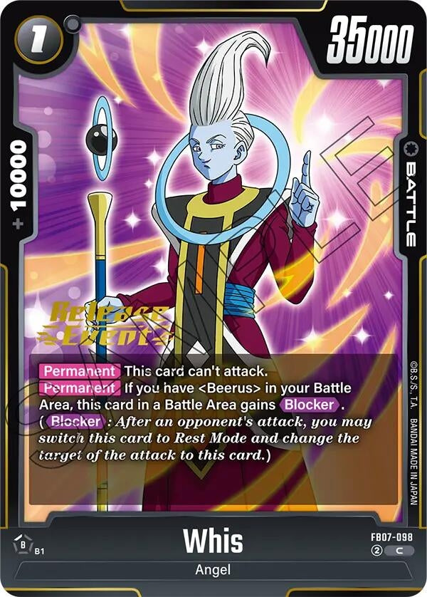 Image for Whis (FB07-098) - Dragon Ball Super: Fusion World