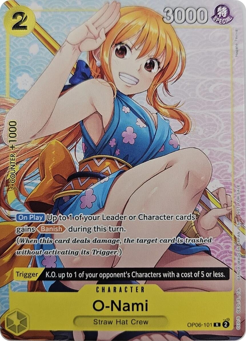 Image for O-Nami (Welcome Pack Vol. 2) (OP06-101) - One Piece Card Game