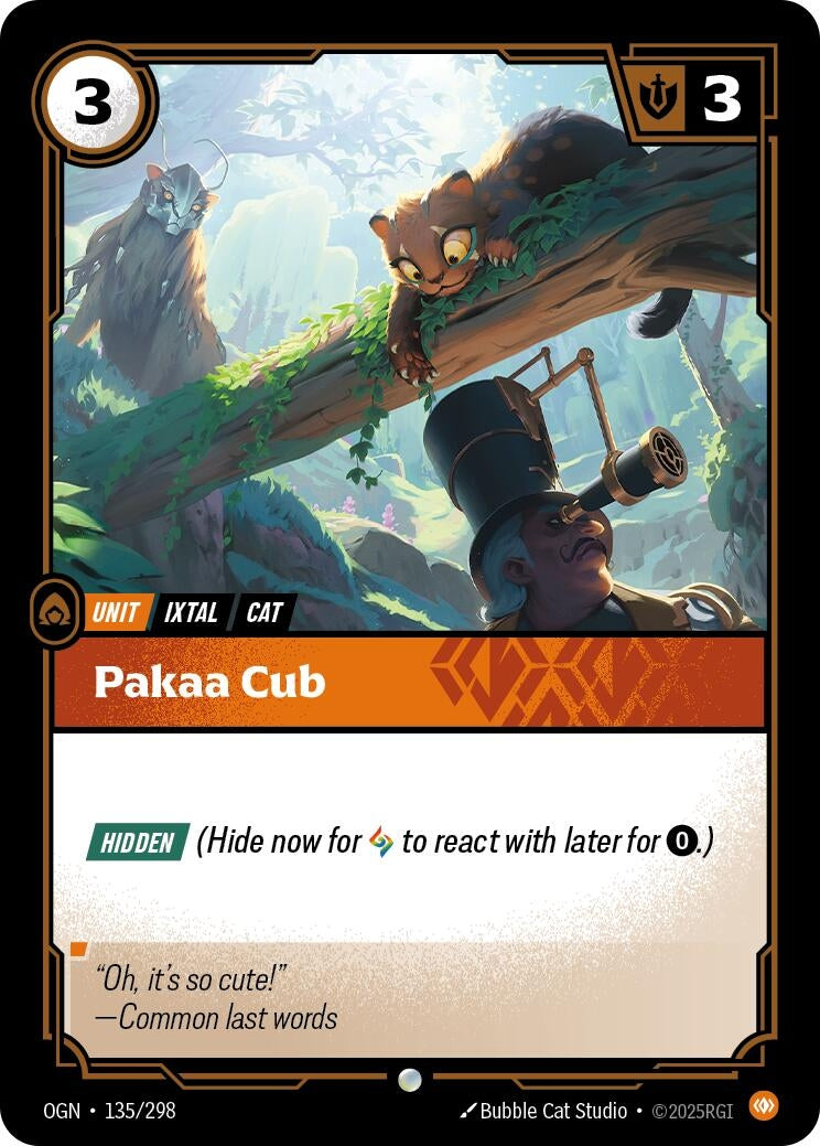 Image for Pakaa Cub (135/298) (Origins) - Riftbound: League of Legends Trading Card Game