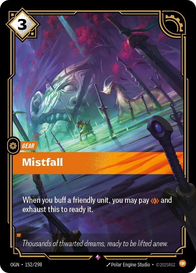 Image for Mistfall (152/298) (Origins) - Riftbound: League of Legends Trading Card Game