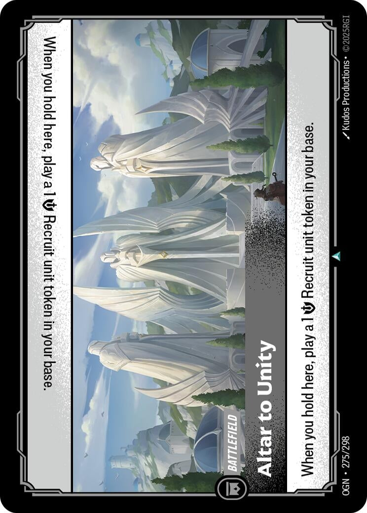 Image for Altar to Unity (275/298) (Origins) - Riftbound: League of Legends Trading Card Game
