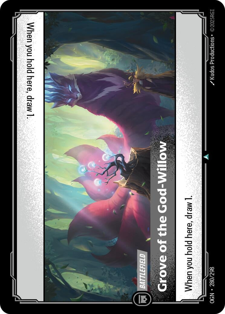 Image for Grove of the God-Willow (280/298) (Origins) - Riftbound: League of Legends Trading Card Game