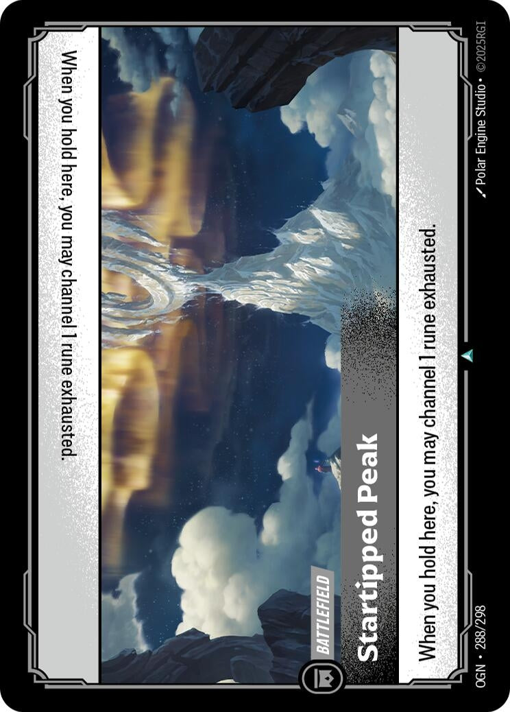 Image for Startipped Peak (288/298) (Origins) - Riftbound: League of Legends Trading Card Game