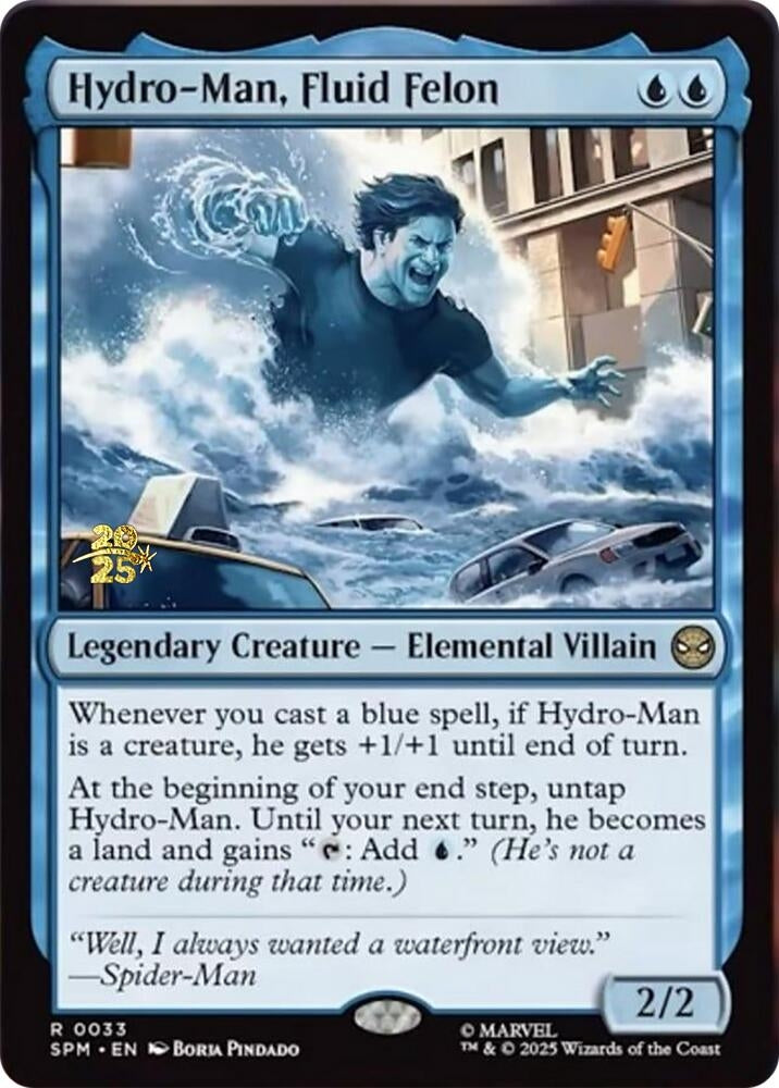 Image for Hydro-Man, Fluid Felon (33) - Magic: The Gathering
