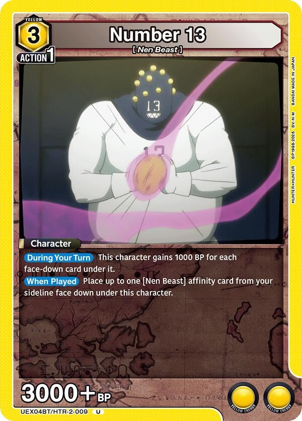 Image for Number 13 (UEX04BT/HTR-2-009) (UEX04BT: HUNTER X HUNTER Vol.2) - Union Arena