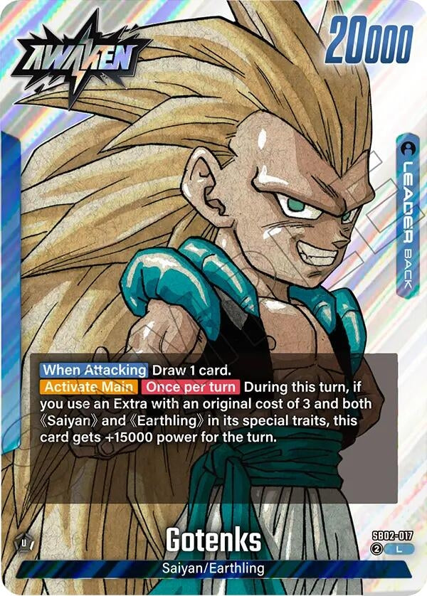 Image for Gotenks - SB02-017 (SB02-017) (Manga Booster 02) - Dragon Ball Super: Fusion World
