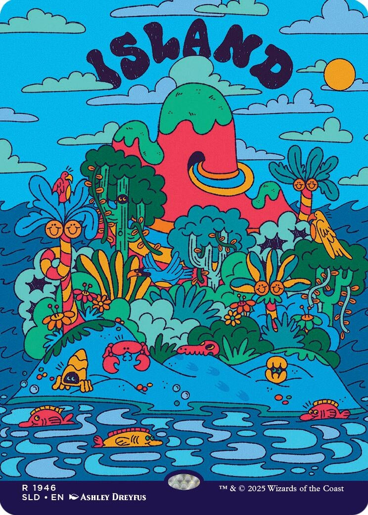 Image for Island (1946) (1946) - Magic: The Gathering